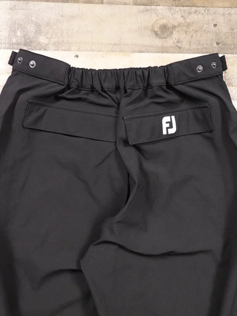 FootJoy DryJoys Tour XP Rain Pants Men's Medium Black Waterproof Golf
